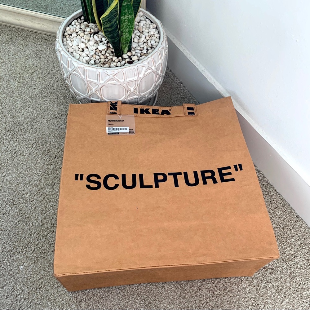 ikea x virgil abloh sculpture bag - Picture 4 of 9